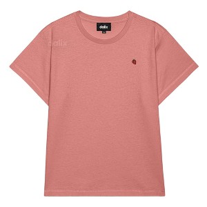 Dalix Womens Lil Strawberry Lightweight High Waisted Tee - 1 of 4