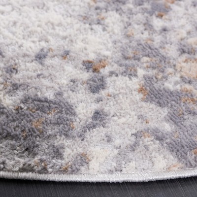 Eternal Gray and Beige Power Loomed Area Rug