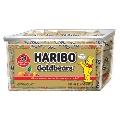 Haribo Goldbears Tub - 54ct/22.8oz : Target