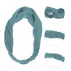 Unique Bargains Women's Stripes Elastic Cross Headwrap 1 Pc - 3 of 4