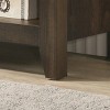 GlasFlength TV Stands and Consoles Modern Entertainment Center with Open Shelves and Cable Management for Living Room, Brown, 15.5"*70"*23" - 4 of 4