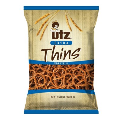 Utz Extra Thin Pretzels - 16oz