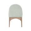 Meridian Furniture,Waldorf Chenille Fabric Dining Chair - 3 of 4