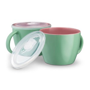 Kook Matte Soup Mugs, 25 Oz, Set of 2 - 1 of 3