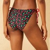 Women's Low-Rise Extra High Leg Cheeky Side-Tie Bikini Bottom - Wild Fable™ Cherry Print - 2 of 4