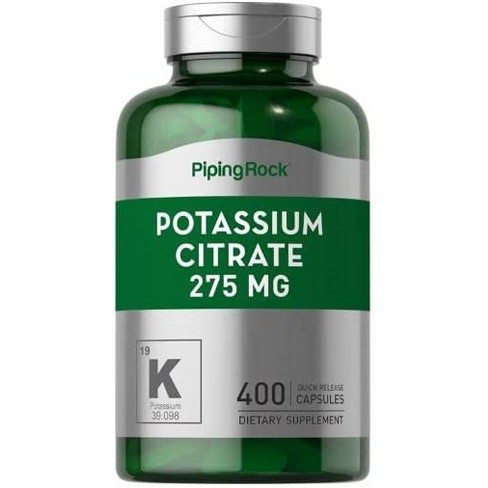 Piping Rock Potassium Mg | 400 Capsules : Target