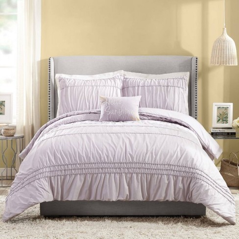 Purple comforter store set target