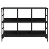 vidaXL Sideboard Black 40.2"x12.6"x28.9" Engineered Wood - 4 of 4