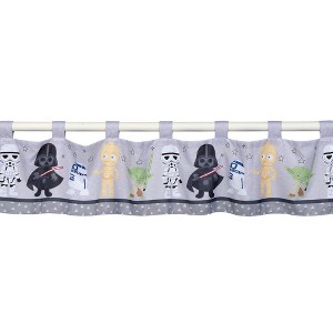 Lambs & Ivy Star Wars Classic Window Valance - Yoda/Darth Vader/R2-D2/C-3PO - 1 of 4
