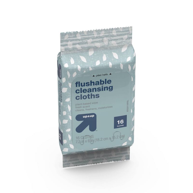 Flushable Cleaning Cloths - Fresh Scent - up & up™, 5 of 12
