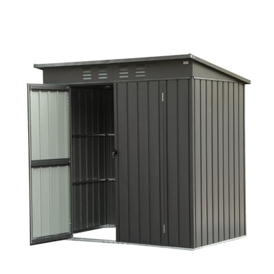 Maggift Deck Boxes Durable, Horizontal Compact Storage Shed for Garden, Backyard, Patio, Closet Deck Box, Green, 65.35"*37.6"*70.55"