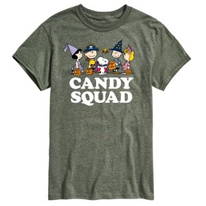 Men's - Peanuts - Candy Squad Short Sleeve Graphic T-Shirt - 1 of 4