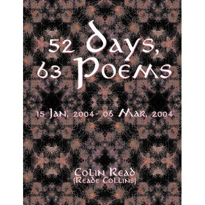 52 Days, 63 Poems - 2nd Edition by  Colin Read (Paperback)