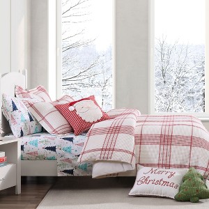 Peppermint Plaid Comforter Set - Levtex Home - 1 of 4