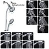 PAGED Dual Shower Head Luxury Shower Faucet Set with Drillless Stainless Steel Sliding Rod Assembly for Bathroom - 2 of 4