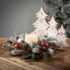Sullivans Artificial Shiny Ball Frosted Mini Christmas Wreath  Multicolor  Indoor Christmas DÃƒÂ©cor - 3 of 3