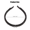 Unique Bargains Women's Faux Crystal Headband 0.59" Wide 1Pc - 4 of 4