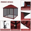 Yardsight 11 Ft. X 11 Ft. Pop Up Portable Gazebo With Mosquito Netting - 4 of 4