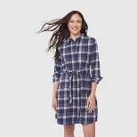 United By Blue Women's Flannel Shirtdress