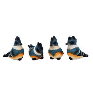 Transpac Small Resin Woodpecker Set of 4 Spring Home Decorations - 1 of 1