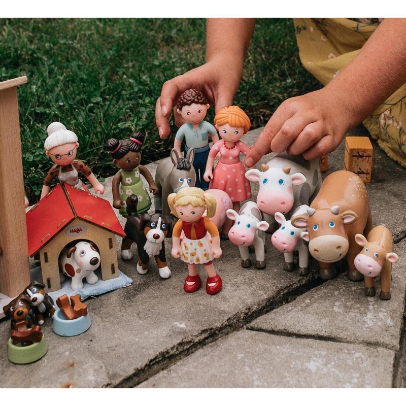 HABA Little Friends Mom Katrin - 4.5" Dollhouse Toy Doll Figure, 5 of 11