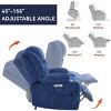 GlasFlength Massage Chairs Human Touch Massage Chairs Real Home Massage Chair Compact Chair Full Body Relax for Living Room, Blue, 34.6"*29.1"*43.3" - 3 of 4