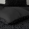 3Pcs Comforter Set, Cozy Solid Bedding Set, Microfiber Bed Comforter - 3 of 4