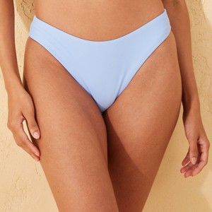 Women's Scoop Front Low-Rise Extra High Leg Cheeky Bikini Bottom - Shade & Shore™ - 1 of 4