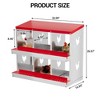 Chicken Nesting Boxes, 6/8-Hole Nesting Boxes, Metal Chicken Laying Box with Roll Out Egg Collection with Vented Holes for Hens - 2 of 4