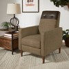 Inspire Q Roy Push Back Recliner - 4 of 4