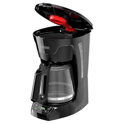 BLACK+DECKER 12 Cup Programmable Coffee Maker - Black CM1110B