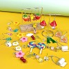 Funny Dangle Earrings Set - 20 Pairs with Gummy Bear, Duck, Dinosaur & More Novelty Designs for Women - 3 of 4