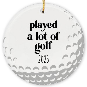 Golf Ornaments for Christmas Tree - Golf Christmas Ornament 2025 - Golf Lovers Gifts for Men, Women - 1 of 4