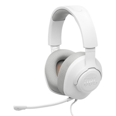 JBL Quantum 100M2 Over Ear Gaming Headphones (White)