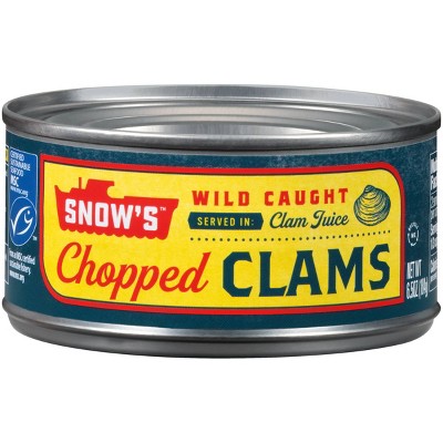 Snow's Chopped Clams - 6.5oz