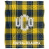 University Of Central Oklahoma Campus Plaid Spirit Silky Touch Super Soft Throw Blanket 50x60 - 2 of 4