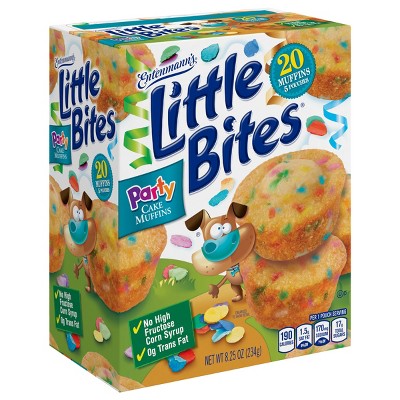 Entenmann&#39;s Little Bites Party Cake Muffins - 8.25oz