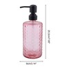 Unique Bargains Elegant Soap Pump Dispenser 16.9oz 1 Pc - 4 of 4
