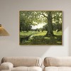 Art Remedy Meadow Brook by Charles Paul Gruppe Classic Landscape and Portrait Wall Art Framed - 2 of 4