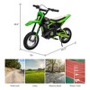 Jojoka 24V Kids Ride On Motocross Motorcycle, 250W Motor, Off Road Electric Bike, Chain Drive, Disc Brake, Air Tires, Leather Seat - 2 of 4