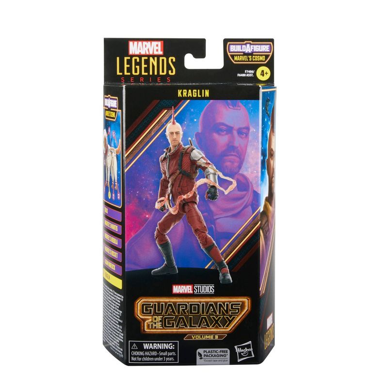 Marvel Guardians of the Galaxy Legends Series Kraglin Action Figure, 1 of 10