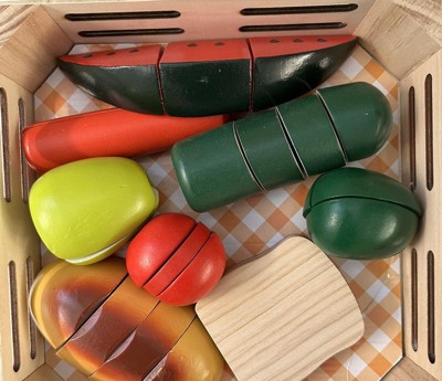 Melissa & Doug Toy, Cutting Food, Wooden