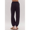 Women's High Waisted Texture Jogger - entro - image 2 of 4