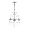 Livex Lighting Donatella 3 - Light Chandelier in  Brushed Nickel - 3 of 4
