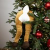 Northlight 20" Plush Hanging Reindeer Legs Christmas Decoration - 2 of 4