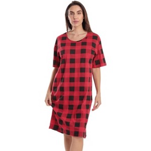 Just Love Short Sleeve Nightgown Sleep Dress for Women Sleepwear - 1 of 3