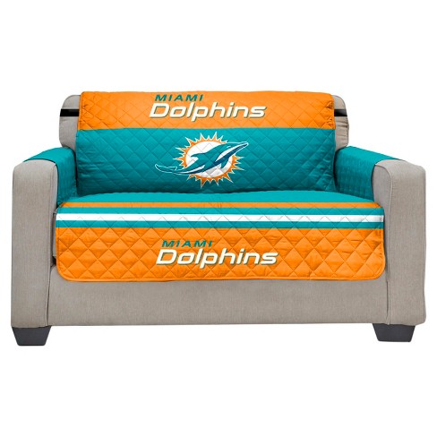 Miami Dolphins Pegasus Sports Love Seat Protector Target
