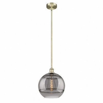 Rochester - 1 Light Stem Hung Mini Pendant In Industrial Style-12.88 Inches Tall and 12 Inches Wide