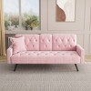 LOVMOR Convertible Sofa Bed, for Small Spaces, Bedroom & Living Room - 3 of 4