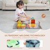 VEVOR Magnetic Tiles, 56 PCS Magnetic Road Building Blocks for Kids, Magnet Building Set with Storage Bag, STEM Sensory Educational Toys Gift - 3 of 4